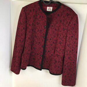 BLEYLE WOMENS VIRGIN WOOL BLAZER MADE IN GERMANY SIZE 10